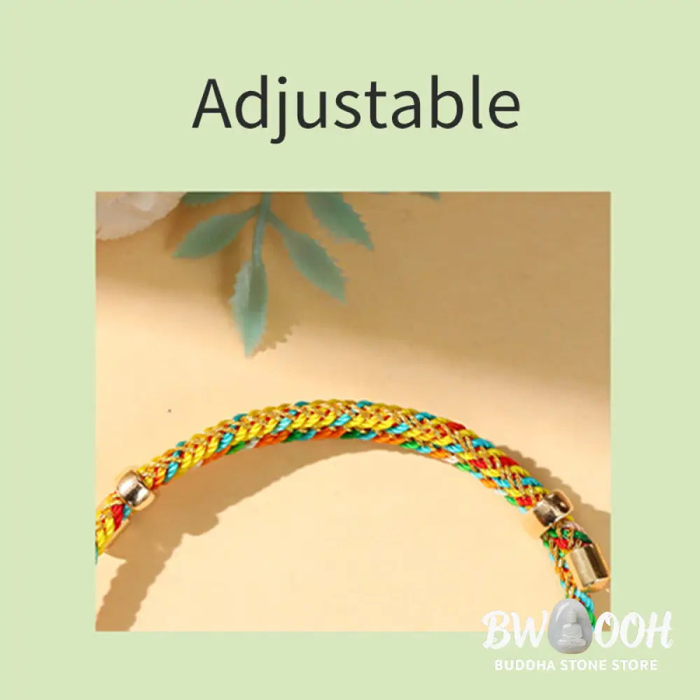 BWOOOH Colorful Rope Zongzi Pattern Luck Handmade Child Adult Bracelet | spiritual healing bracelet
