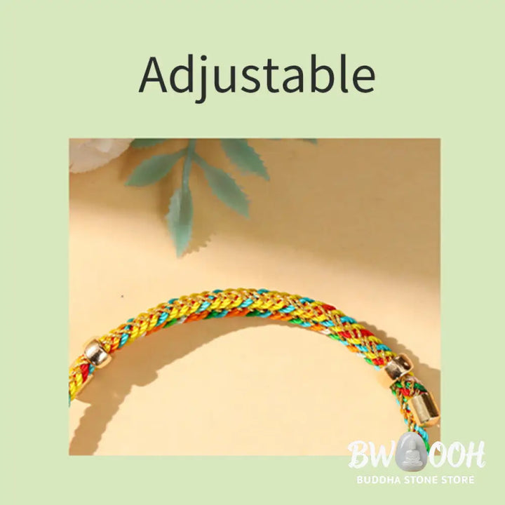 BWOOOH Colorful Rope Zongzi Pattern Luck Handmade Child Adult Bracelet | spiritual healing bracelet