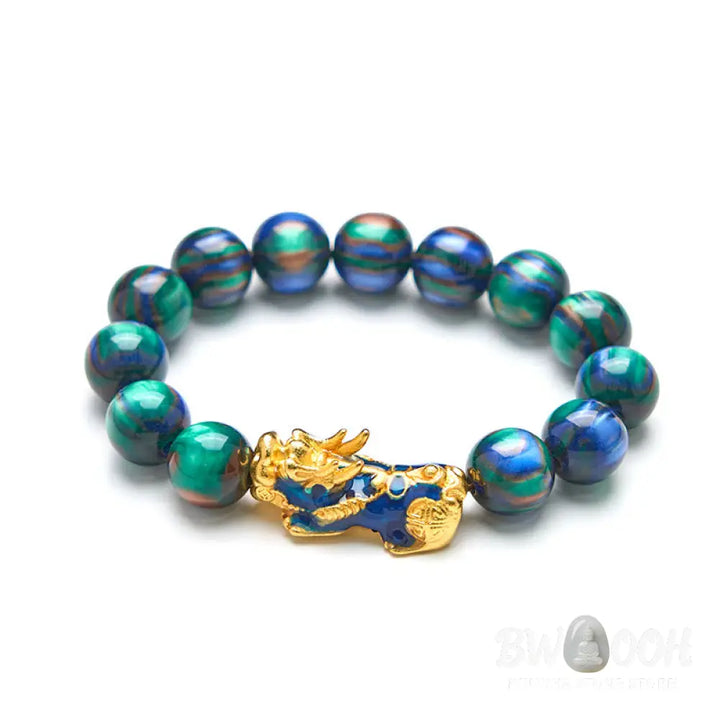 Buddha Stones Colorful Sea Willow Color Change PiXiu Positive Healing Bracelet - BWOOOH - Bracelet