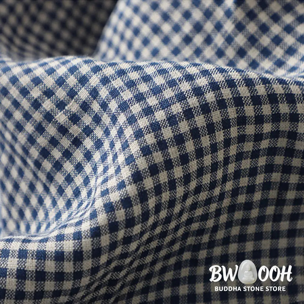 BWOOOH printed wide-leg yoga pants - Commute Casual Checkered Pattern 7-8 Len