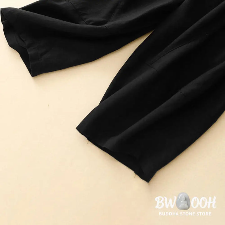 BWOOOH printed wide-leg yoga pants - Commute Casual Pure Color Women&