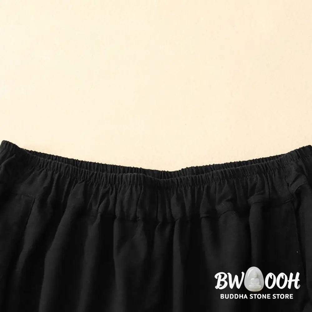 BWOOOH printed wide-leg yoga pants - Commute Casual Pure Color Women&