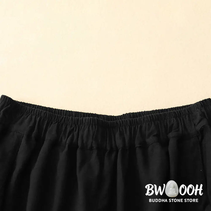 BWOOOH printed wide-leg yoga pants - Commute Casual Pure Color Women&