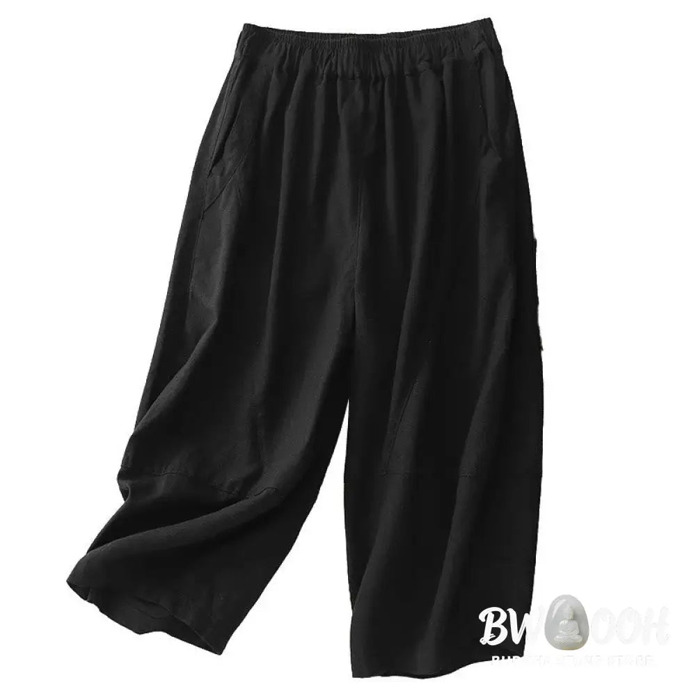 BWOOOH printed wide-leg yoga pants - Commute Casual Pure Color Women&
