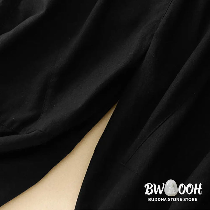 BWOOOH printed wide-leg yoga pants - Commute Casual Pure Color Women&
