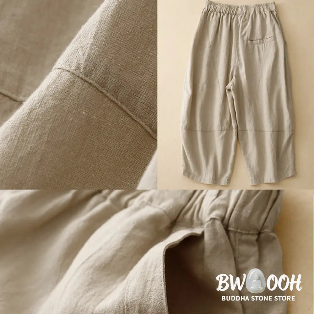 BWOOOH printed wide-leg yoga pants - Commute Casual Pure Color Women&