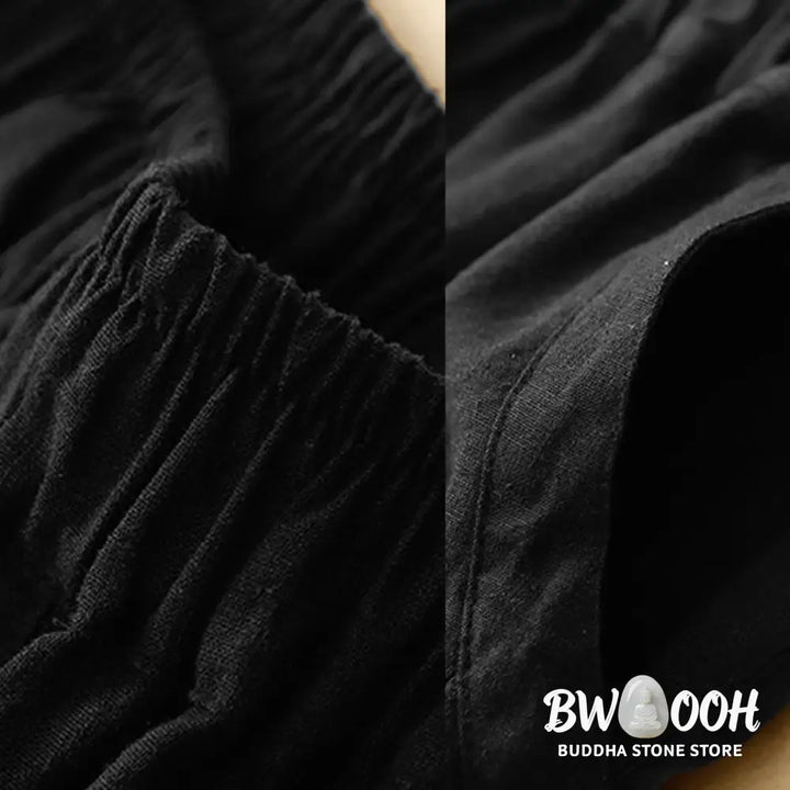 BWOOOH printed wide-leg yoga pants - Commute Casual Pure Color Women&