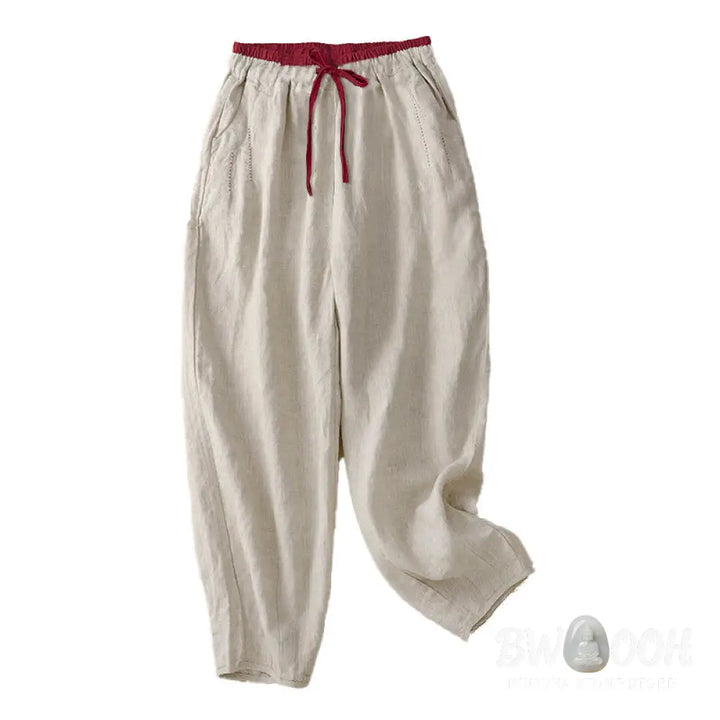 Buddha Stones Commute Color Blocking Design Women&