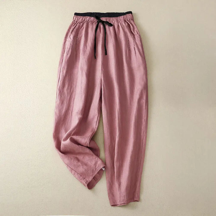 Buddha Stones Commute Color Blocking Design Women&