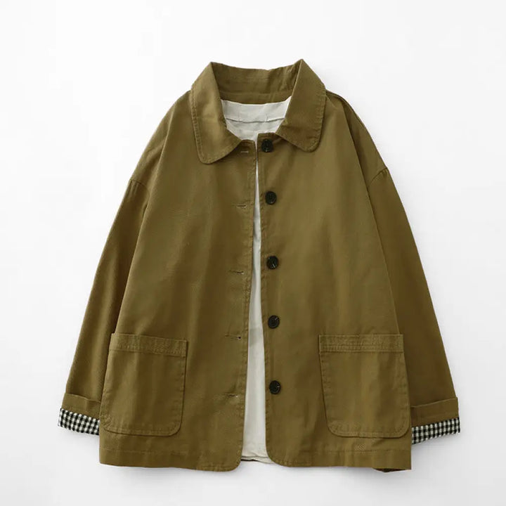 BWOOOH Commute Patchwork Design Cotton Women&