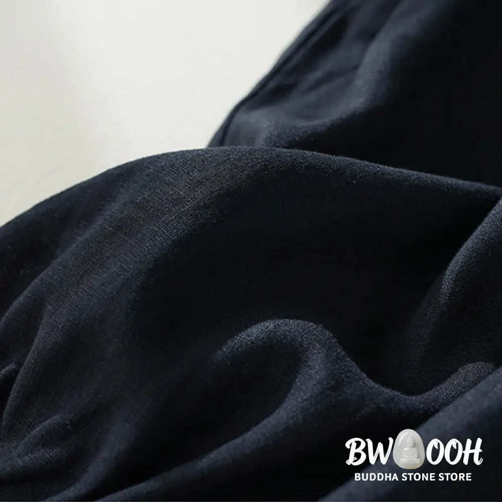 Buddha Stones Commute Pure Color High Waist Women’s Harem Pants With Pockets - Women’s Harem Pants
