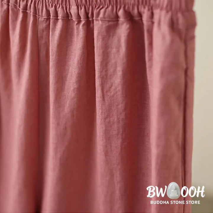 BWOOOH printed wide-leg yoga pants - Commute Retro Plain Lace Patchwork Desig