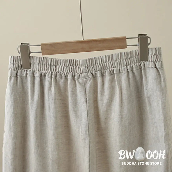 BWOOOH printed wide-leg yoga pants - Commute Retro Plain Lace Patchwork Desig