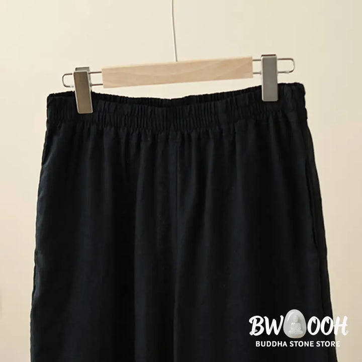 BWOOOH printed wide-leg yoga pants - Commute Retro Plain Lace Patchwork Desig