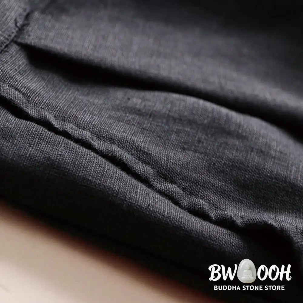 BWOOOH printed wide-leg yoga pants - Commute Solid Color 7-8 Length Cotton Li