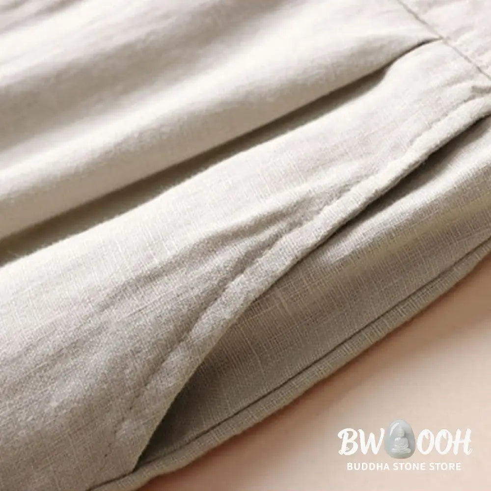 BWOOOH printed wide-leg yoga pants - Commute Solid Color 7-8 Length Cotton Li