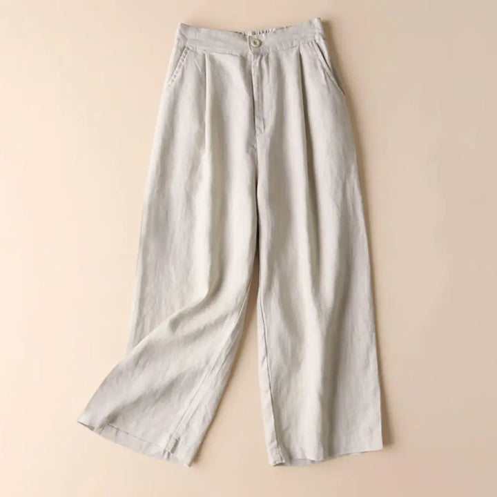 BWOOOH printed wide-leg yoga pants - Commute Solid Color 7-8 Length Cotton Li