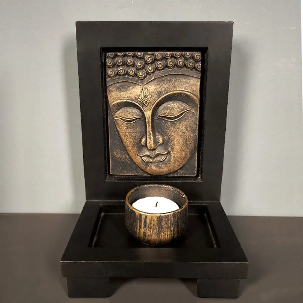 BWOOOH Buddha Compassion Serenity Home Prayer Altar Zen Decoration - Decorations