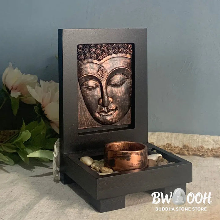 BWOOOH Buddha Compassion Serenity Home Prayer Altar Zen Decoration - Decorations