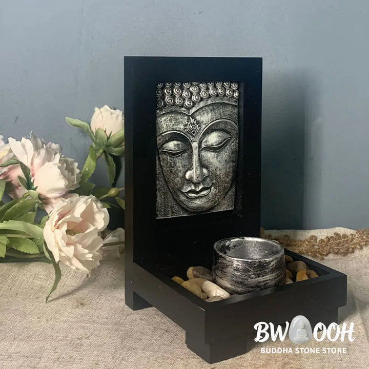 BWOOOH Buddha Compassion Serenity Home Prayer Altar Zen Decoration - Decorations