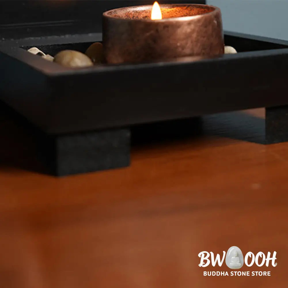 BWOOOH Buddha Compassion Serenity Home Prayer Altar Zen Decoration - Decorations