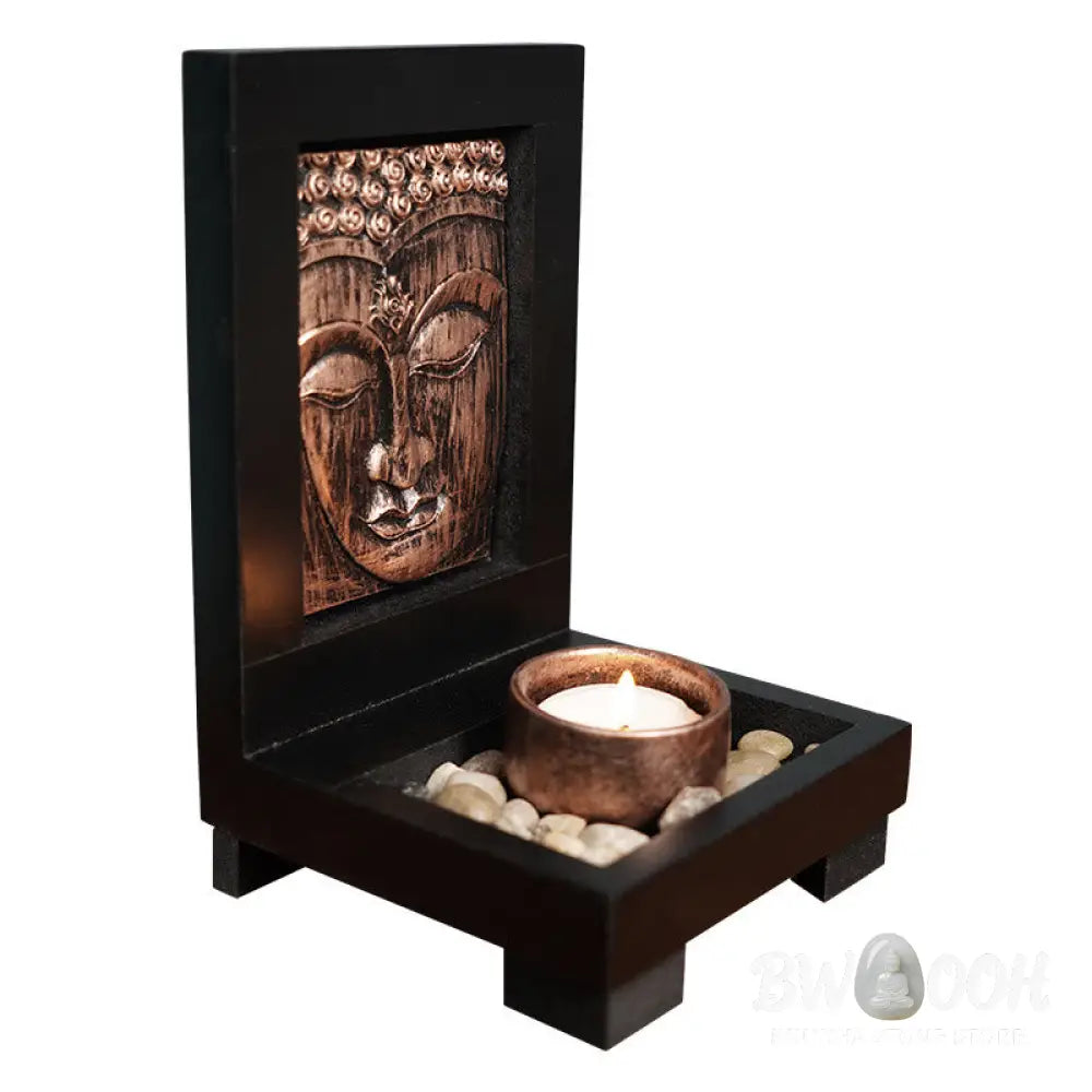 BWOOOH Buddha Compassion Serenity Home Prayer Altar Zen Decoration - Decorations