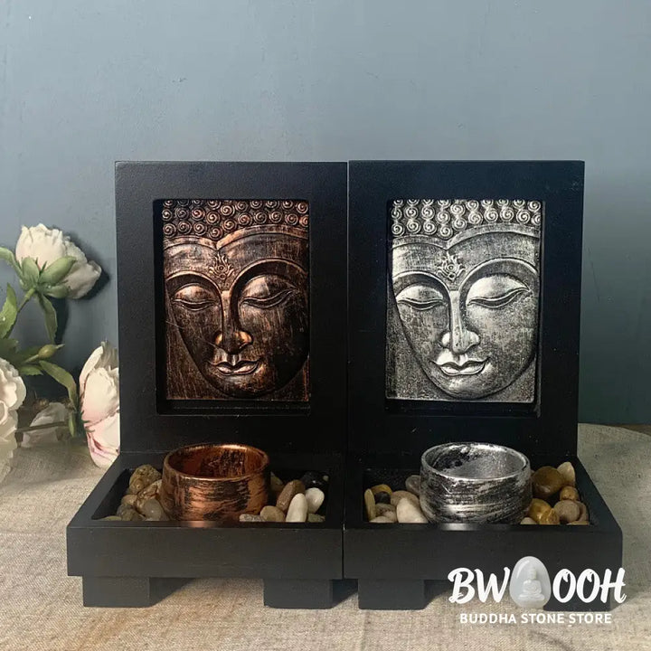BWOOOH Buddha Compassion Serenity Home Prayer Altar Zen Decoration - Decorations