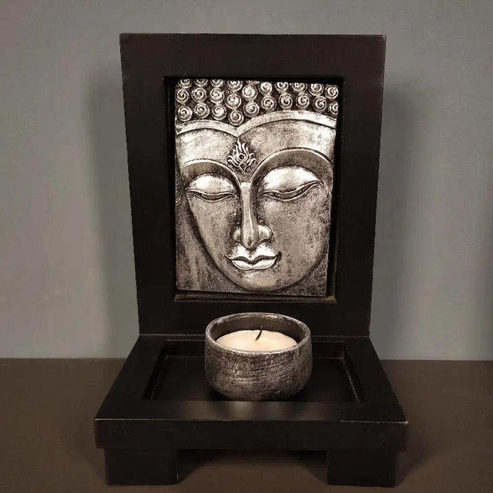 BWOOOH Buddha Compassion Serenity Home Prayer Altar Zen Decoration - Decorations