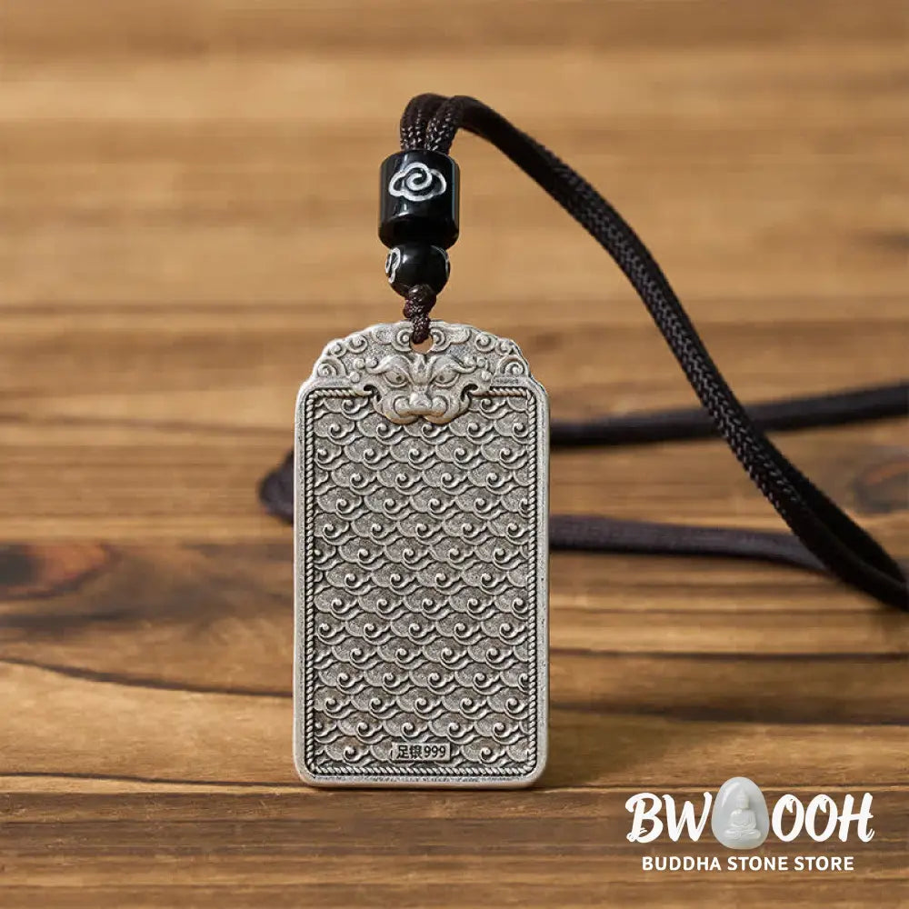 Buddha Stones Copper Animal Head Balance ’Peace and Tranquility’ Pendant Necklace - BWOOOH - Copper Peace Amulet