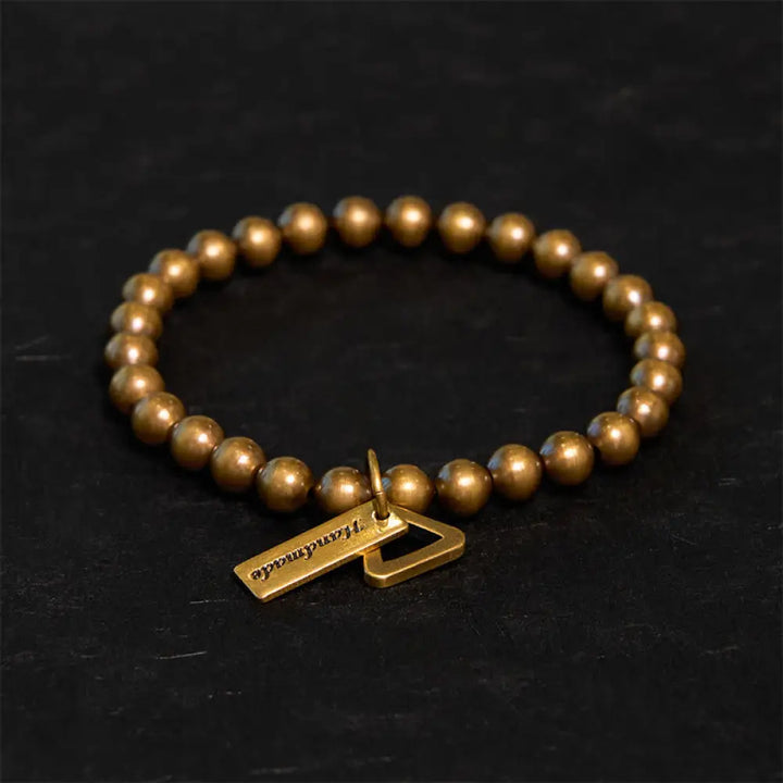 BWOOOH Copper Beads Balance Bracelet - BWOOOH - Brass(Wrist Circumference: 14-15cm) - Bracelet