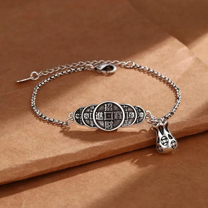 BWOOOH Copper Coin Money Bag Wealth Bracelet - BWOOOH - Copper Coin Money Bag - Bracelet