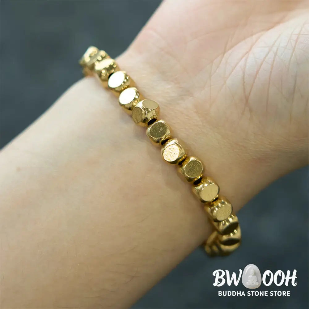 Buddha Stones Copper Good Luck Healing Bracelet - BWOOOH - Bracelet