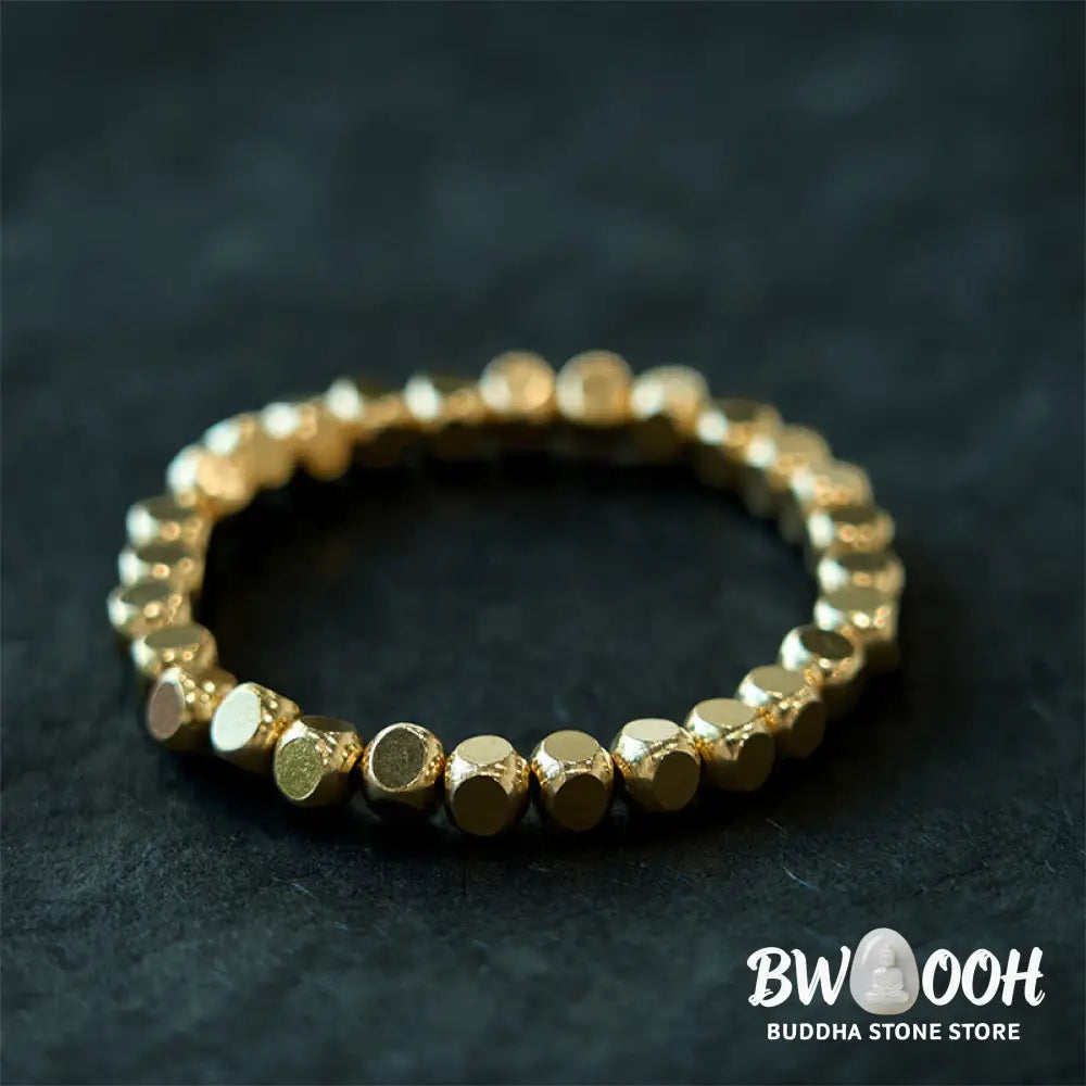 Buddha Stones Copper Good Luck Healing Bracelet - BWOOOH - Bracelet