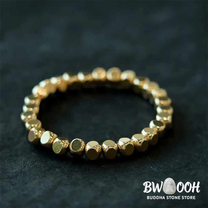 Buddha Stones Copper Good Luck Healing Bracelet - BWOOOH - Bracelet