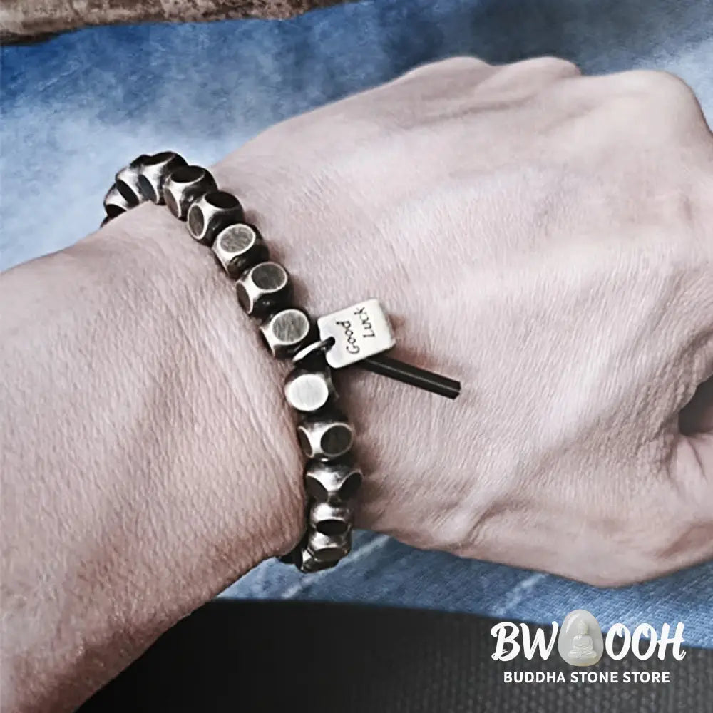 Buddha Stones Copper Good Luck Wealth Bracelet - BWOOOH - Bracelet