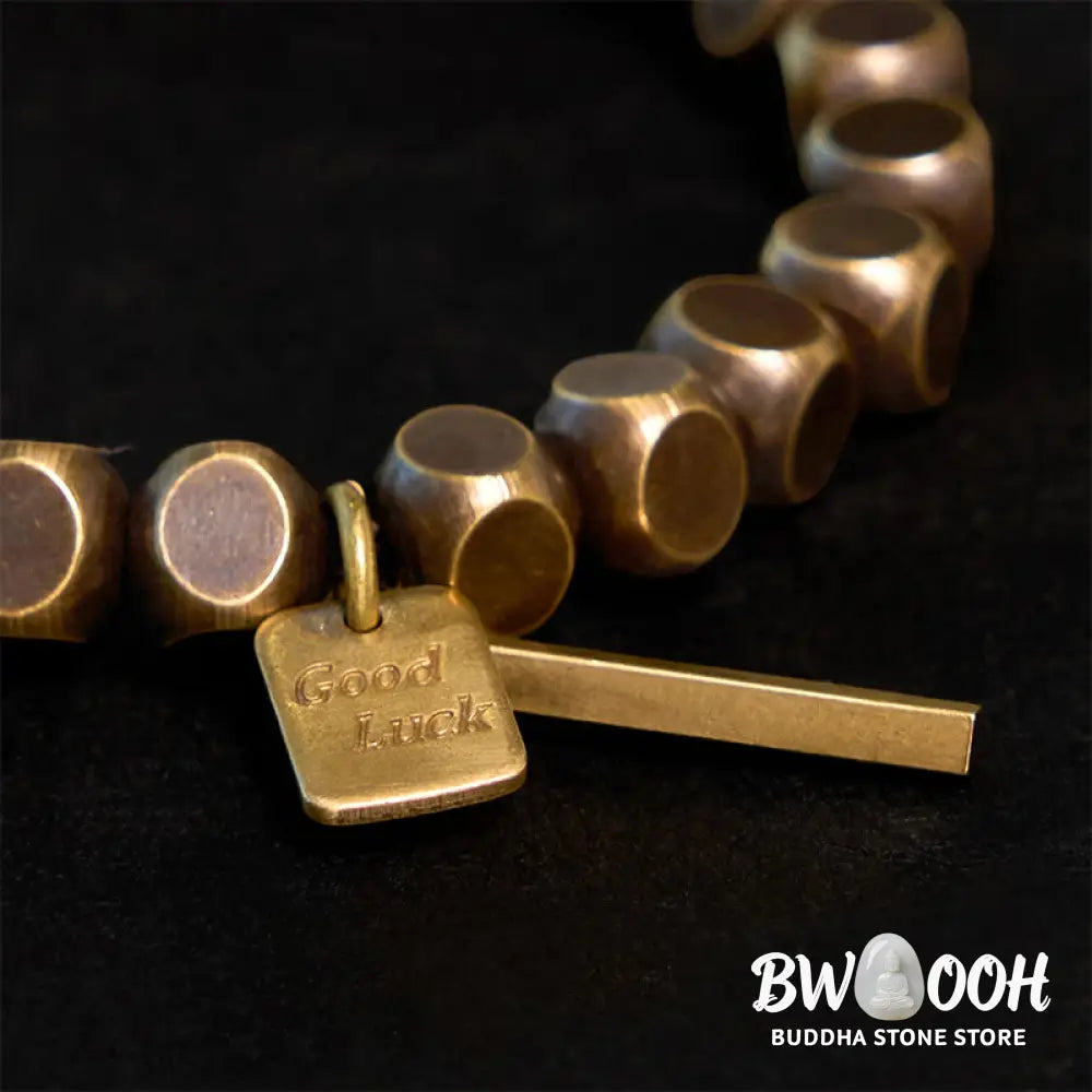 Buddha Stones Copper Good Luck Wealth Bracelet - BWOOOH - Bracelet