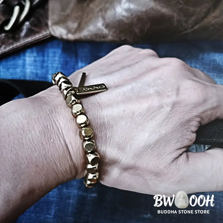 Buddha Stones Copper Healing Bracelet - BWOOOH - Bracelet