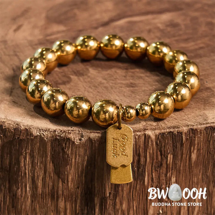 Buddha Stones Copper Healing Bracelet - BWOOOH - Bracelet