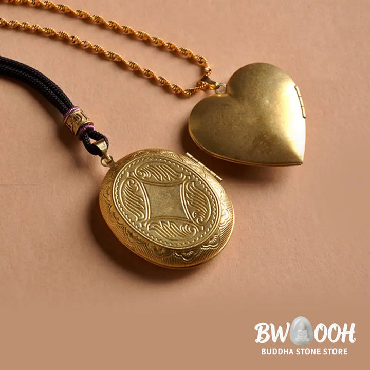 Buddha Stones Copper Kwan Yin Avalokitesvara Zakiram Wealth Pendant Necklace - BWOOOH - Necklaces &amp; Pendants