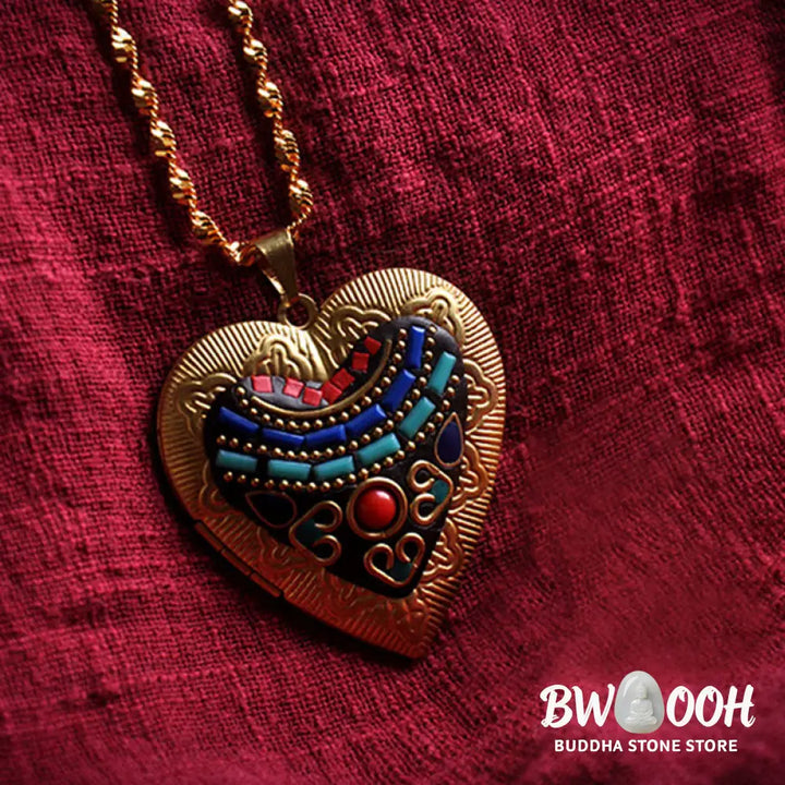 Buddha Stones Copper Kwan Yin Avalokitesvara Zakiram Wealth Pendant Necklace - BWOOOH - Necklaces &amp; Pendants