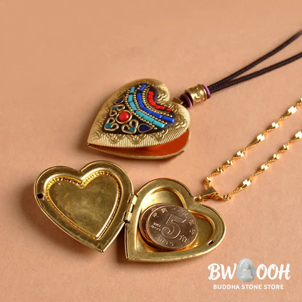 Buddha Stones Copper Kwan Yin Avalokitesvara Zakiram Wealth Pendant Necklace - BWOOOH - Necklaces &amp; Pendants