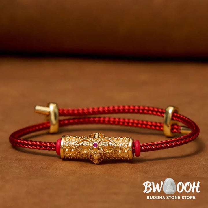 Buddha Stones Copper Luck Red String Bracelet - BWOOOH - Bracelet