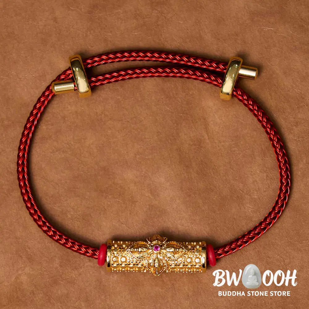 Buddha Stones Copper Luck Red String Bracelet - BWOOOH - Bracelet