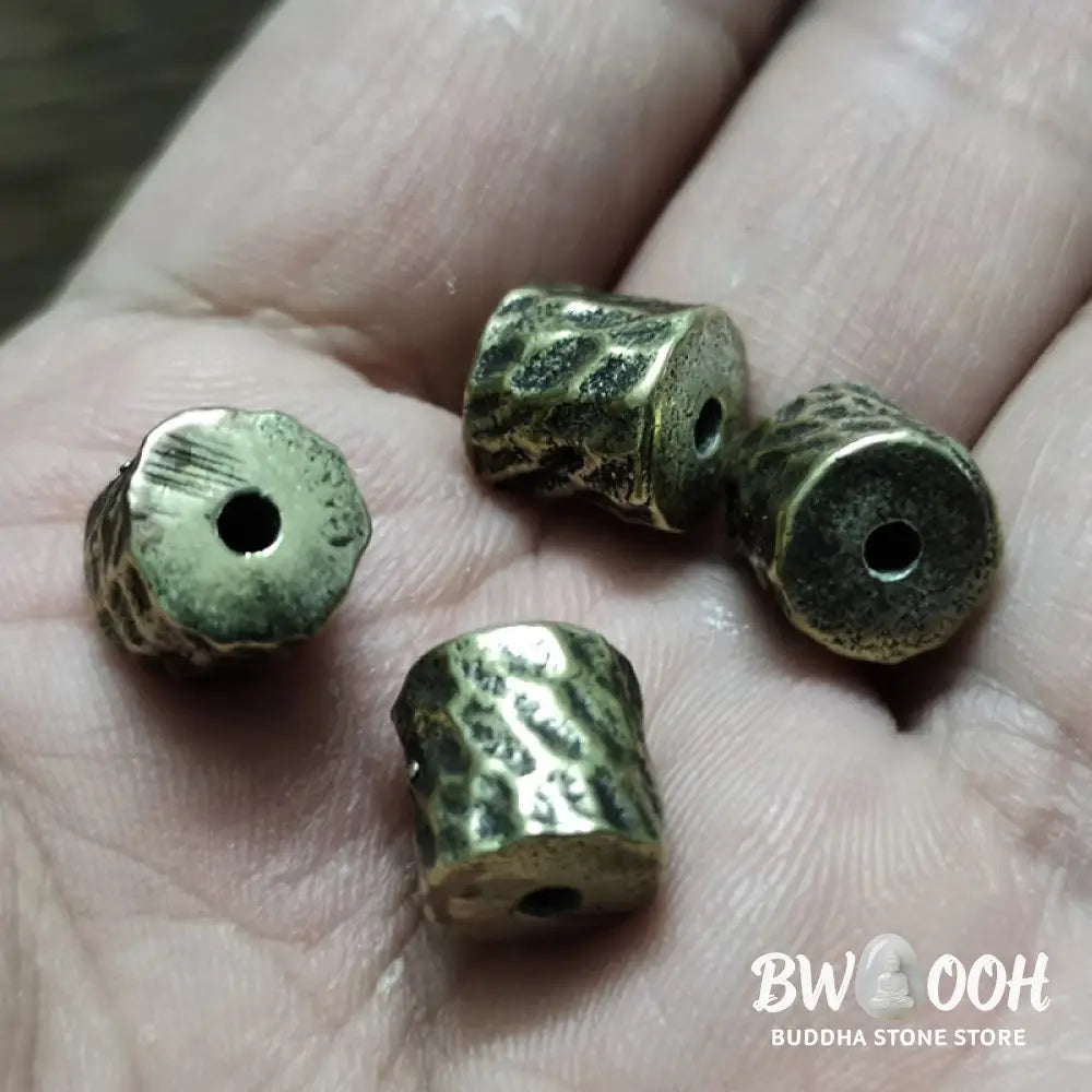 Buddha Stones Copper Meteorite Crater Pattern Luck Bracelet - BWOOOH - Bracelet