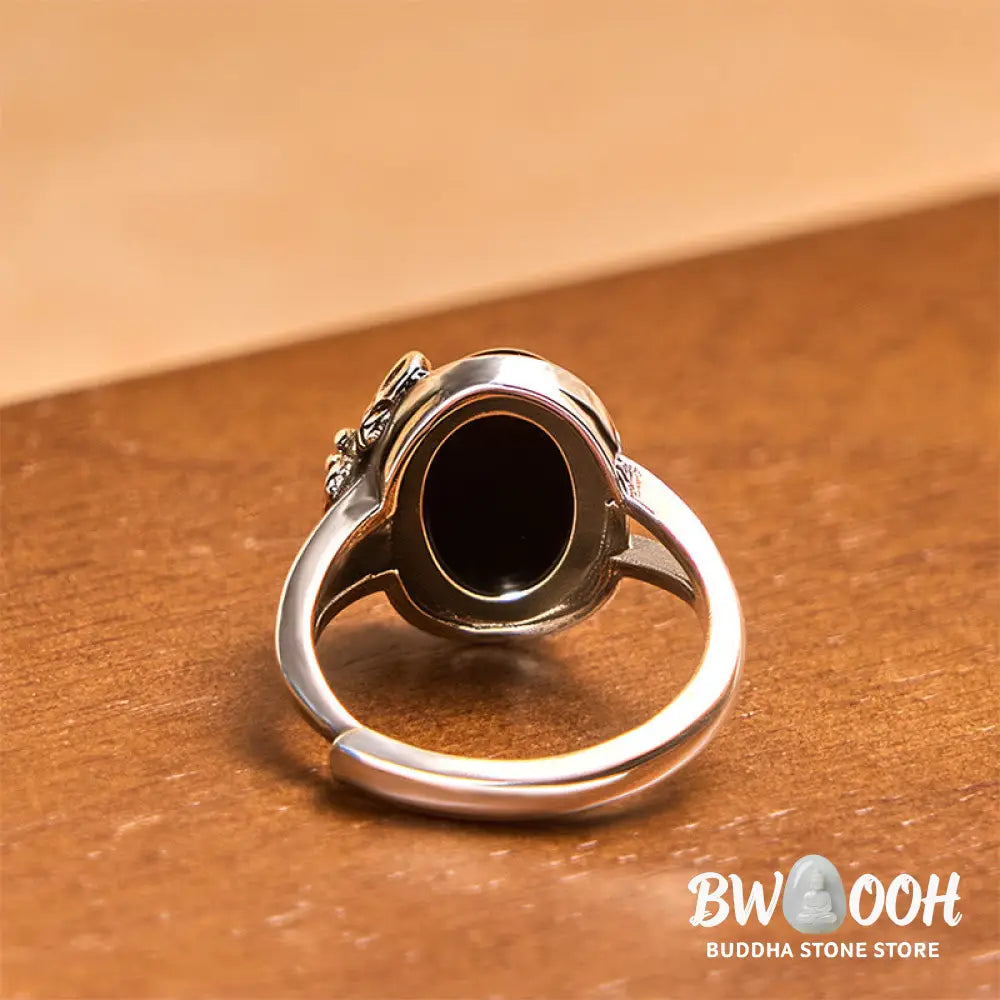 Buddha Stones Copper Rose Flower Adjustable Self Care Ring - Copper Rose - Ring