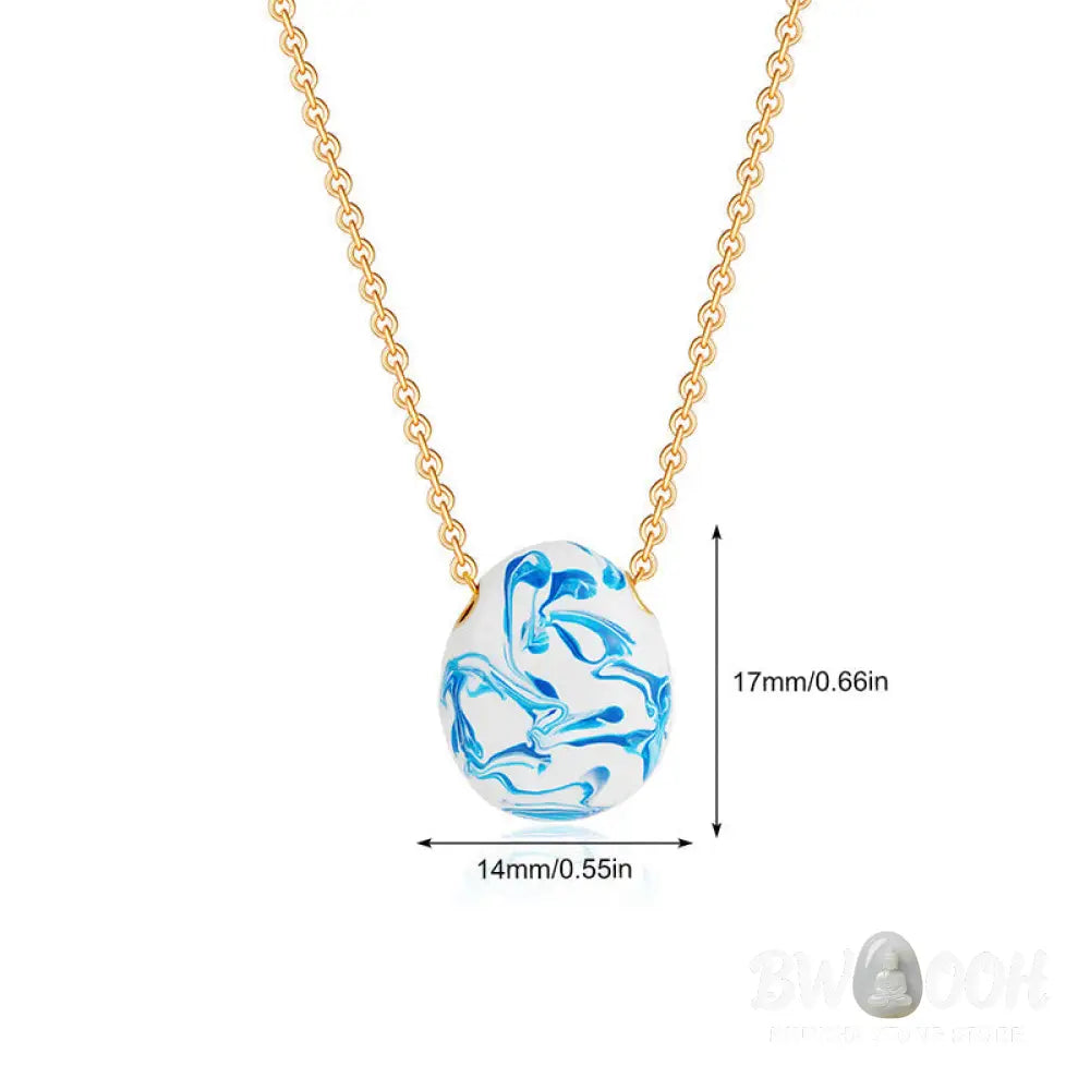 Buddha Stones Copper Wealth Healing Water Drop Shape Pendant Necklace - BWOOOH - Copper - Necklaces &amp; Pendants