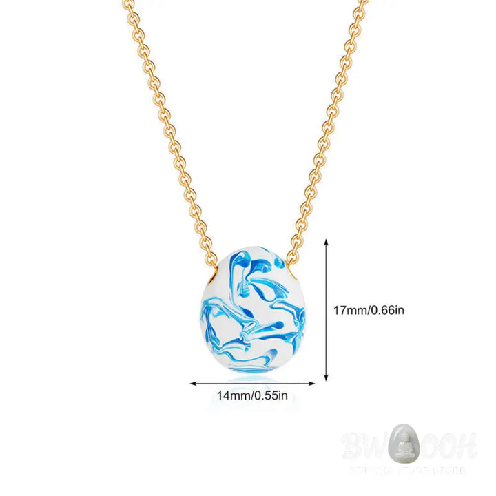 Buddha Stones Copper Wealth Healing Water Drop Shape Pendant Necklace - BWOOOH - Copper - Necklaces &amp; Pendants