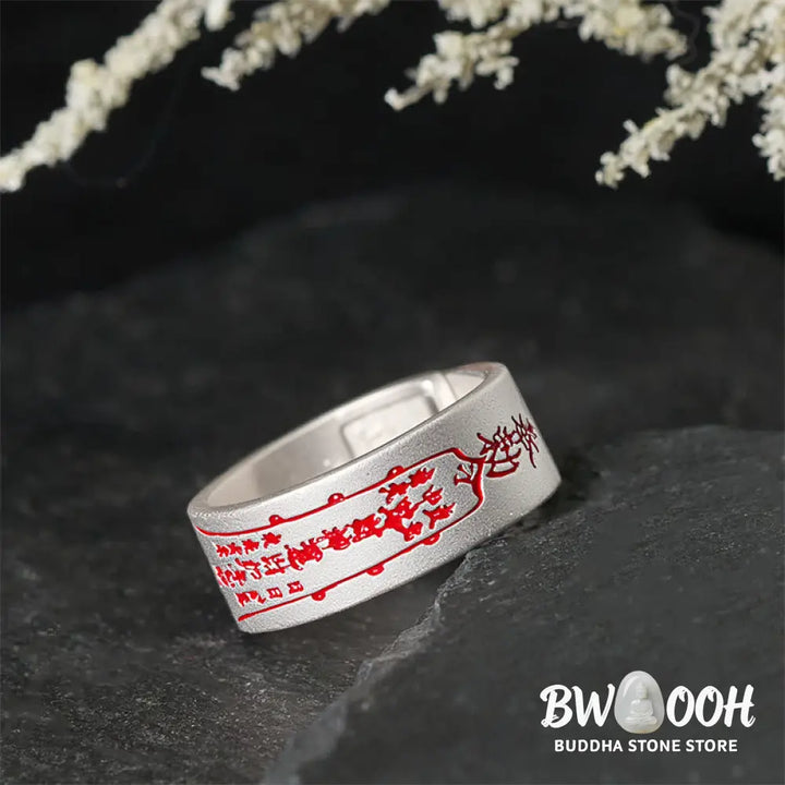Buddha Stones Copper Word Adjustable Balance Ring - Ring