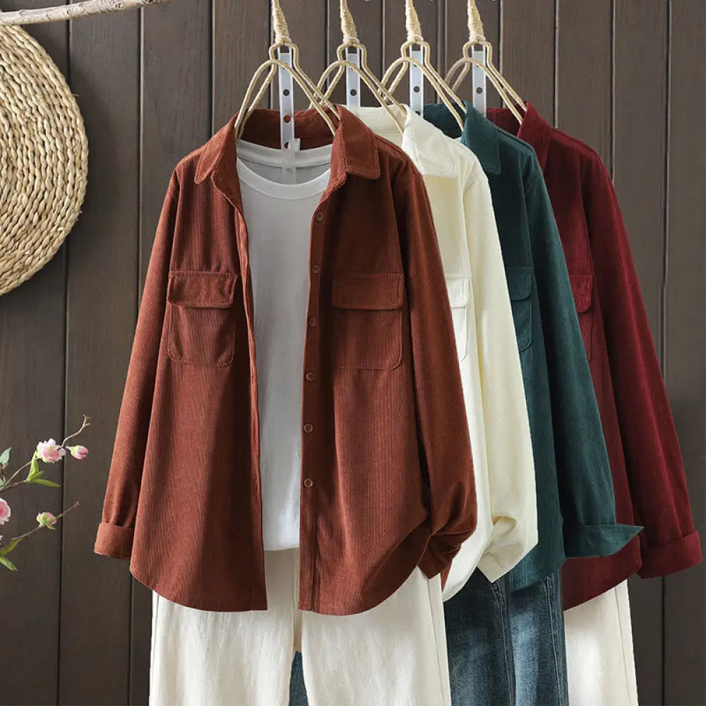 BWOOOH Corduroy Women&