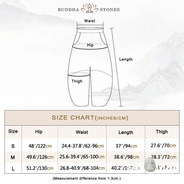 BWOOOH printed harem pants - Cotton Linen Pants Harem Trousers Loose 
